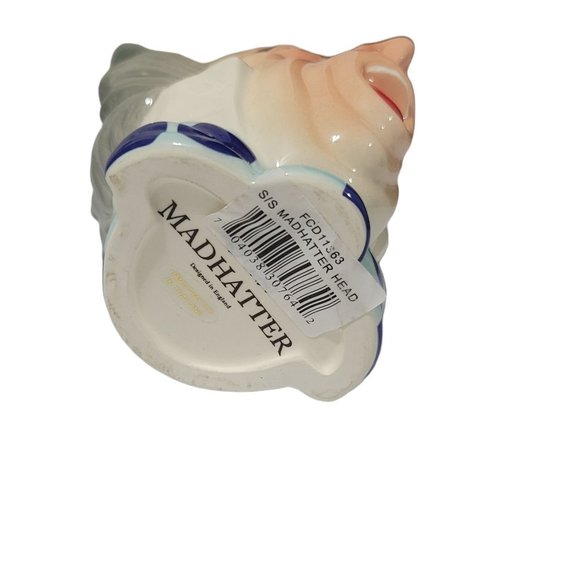 Paul Cardew Alice In Wonderland Miniature Mad Hatter Porcelain Collectors Teapot - Picture 5 of 5